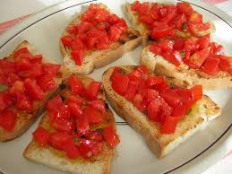 Bruschette al pomodoro 5 pz.